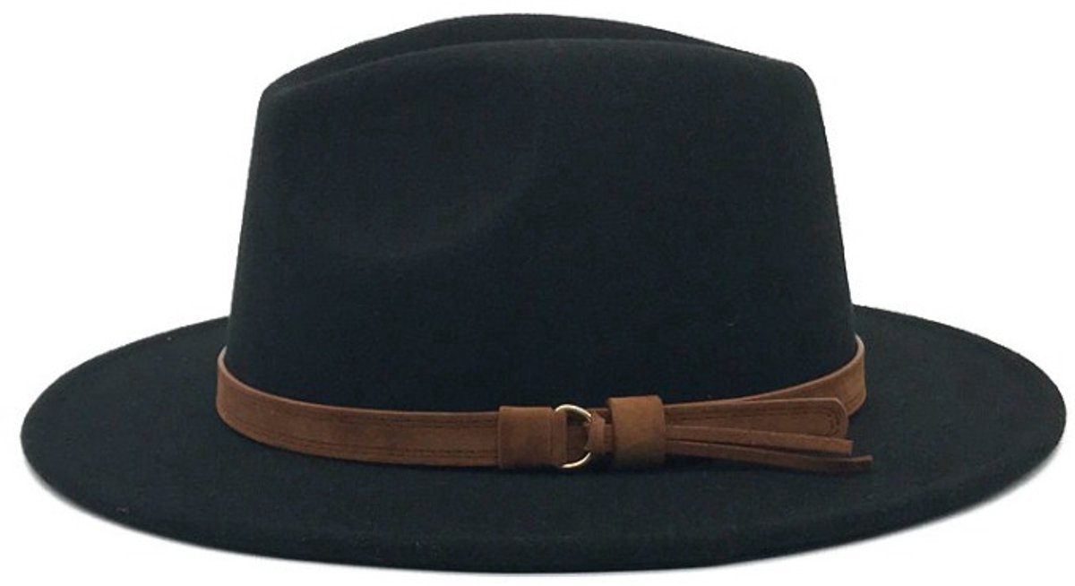 Cap - Sun hat - Bucket hat - Men's sun hat - Men's bucket hat - Hiking hats - Waterproof wool hats - Roll-up felt hats for outdoor use - Foldable leather lining - For men and women (Bordeaux) - Image 4
