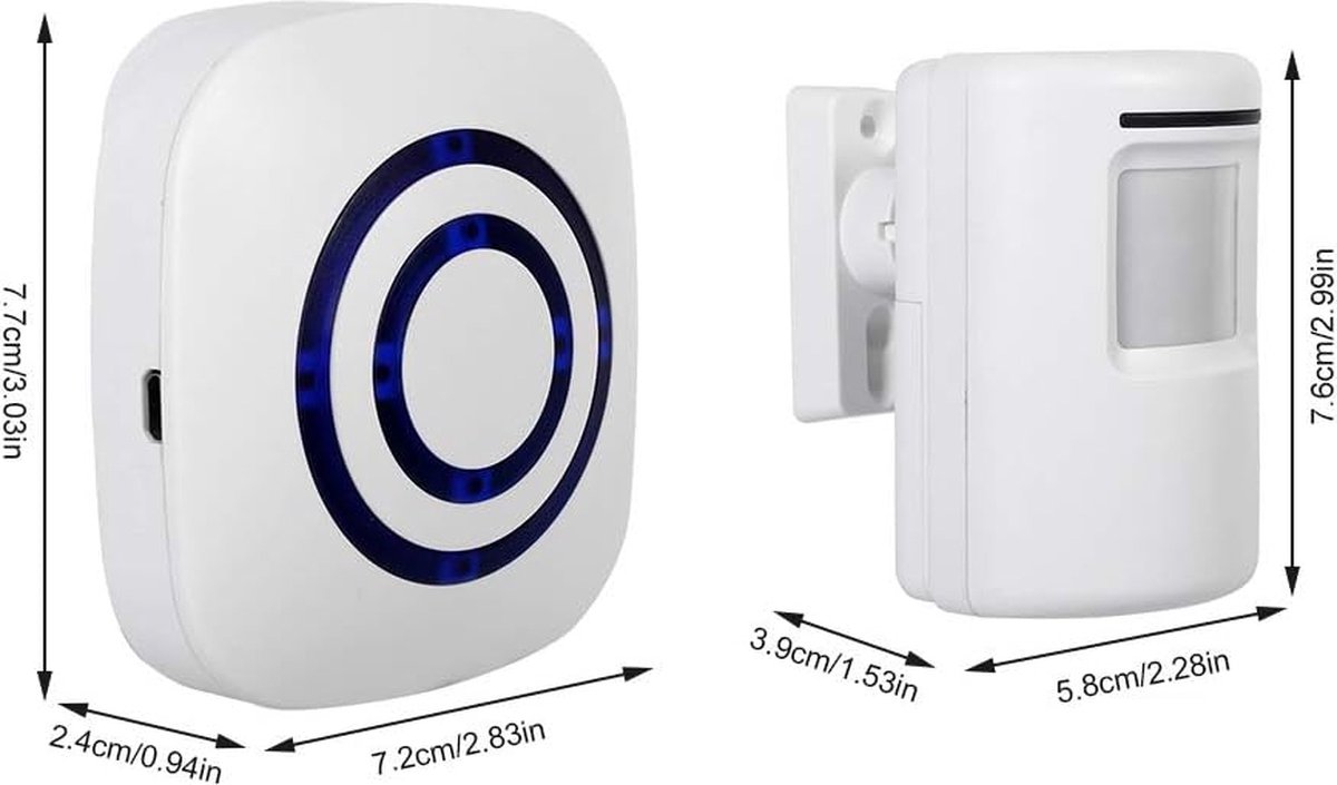 Entry detector - Passage detector - Wireless entry detector - Entry detector - Security - Image 7