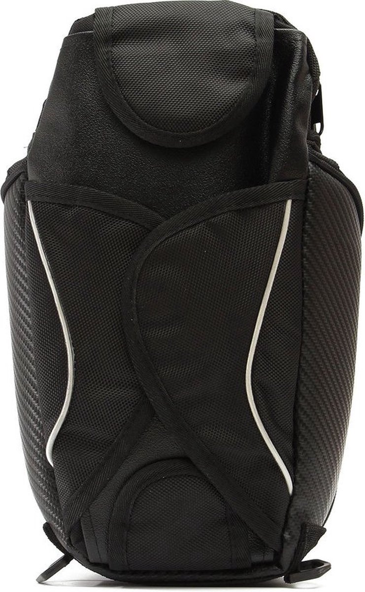 Black Phone Handlebar Tank Bag - Image 3