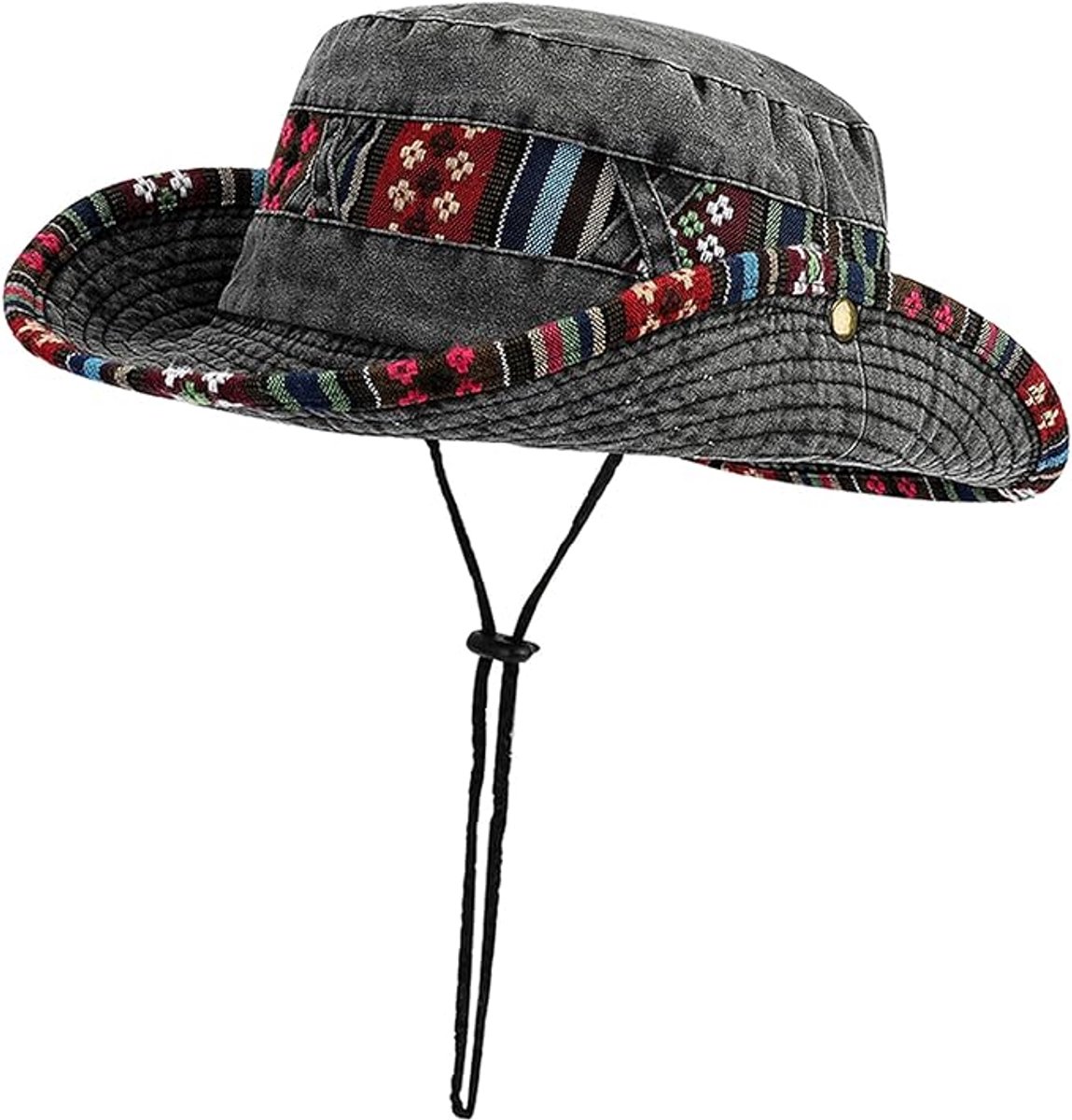 Sun hat - Men's summer hat - UV protection - Foldable cotton hunting hat - Outdoor hiking hat - Jungle hat - Fisherman's hat - Garden hat - Beanie hat - Image 2