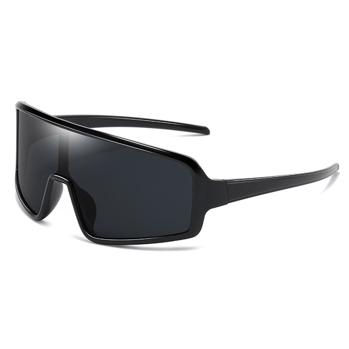 Sport Sunglasses - Black - Extra Large Frame - Cycling Glasses, Sports Glasses - Image 1