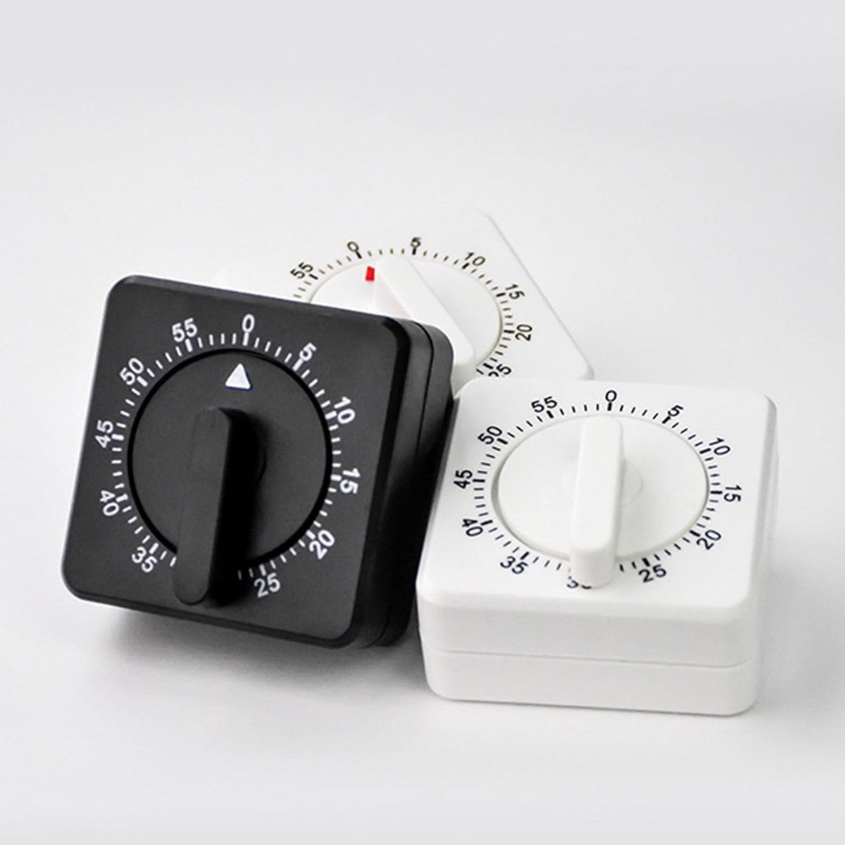 Kitchen Timer - Analog Kitchen Timer - Mechanical Kitchen Timer - 60 Minutes - Kitchen Gadget - Timer - Cooking Timer - Kitchen Tool - Suitable for Baking, Pastry, Cooking Eggs - Black - Image 6