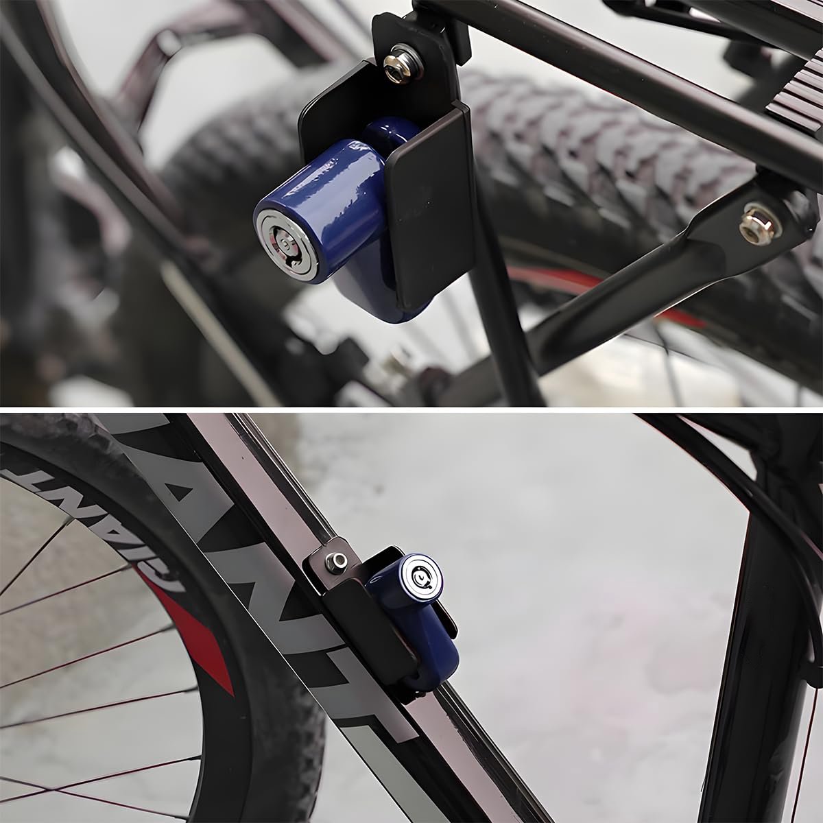 Motorcycle disc brake lock - Disc brake lock - Bicycle lock - Anti-theft protection - Bicycle - Electric bicycle - Motorcycle - Scooter - Moped - Disc brake lock - Universal - Black - Image 4