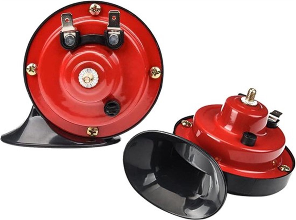 New models for 2025: a pair of train horns - 300 dB, super powerful air horn - Father's Day gifts - electric V-shaped horn with rain sound for car, motorcycle, bicycle - top quality products - gift for dad - Image 1