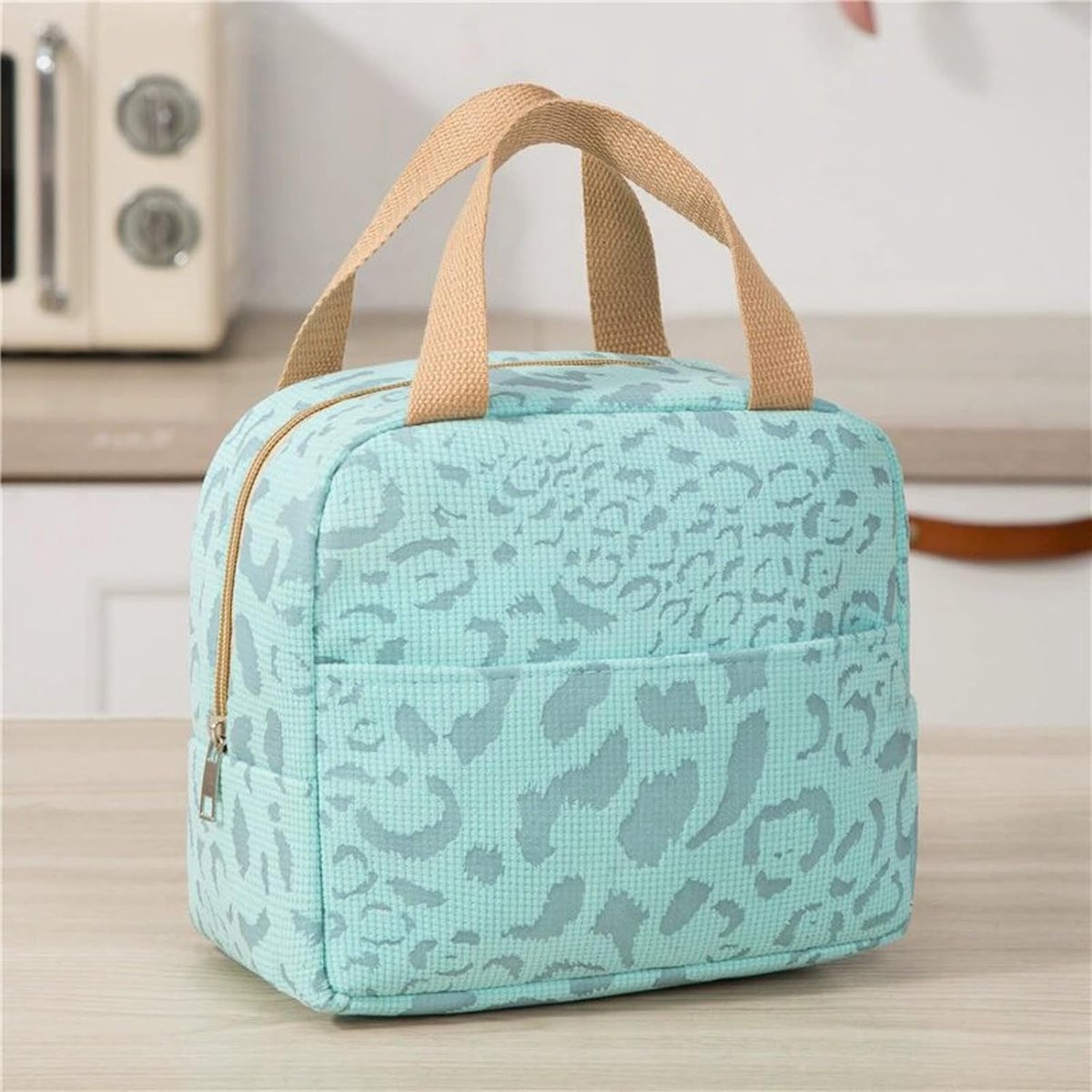 Children's Lunch Bags - Reusable Lunch Bag - Lunch Bags - Lunch Bags for Women and Men - Mini Insulated Bag 6L - Small Insulated Picnic Bag - For Work, School, Picnics and Travel (Blue) - Image 2