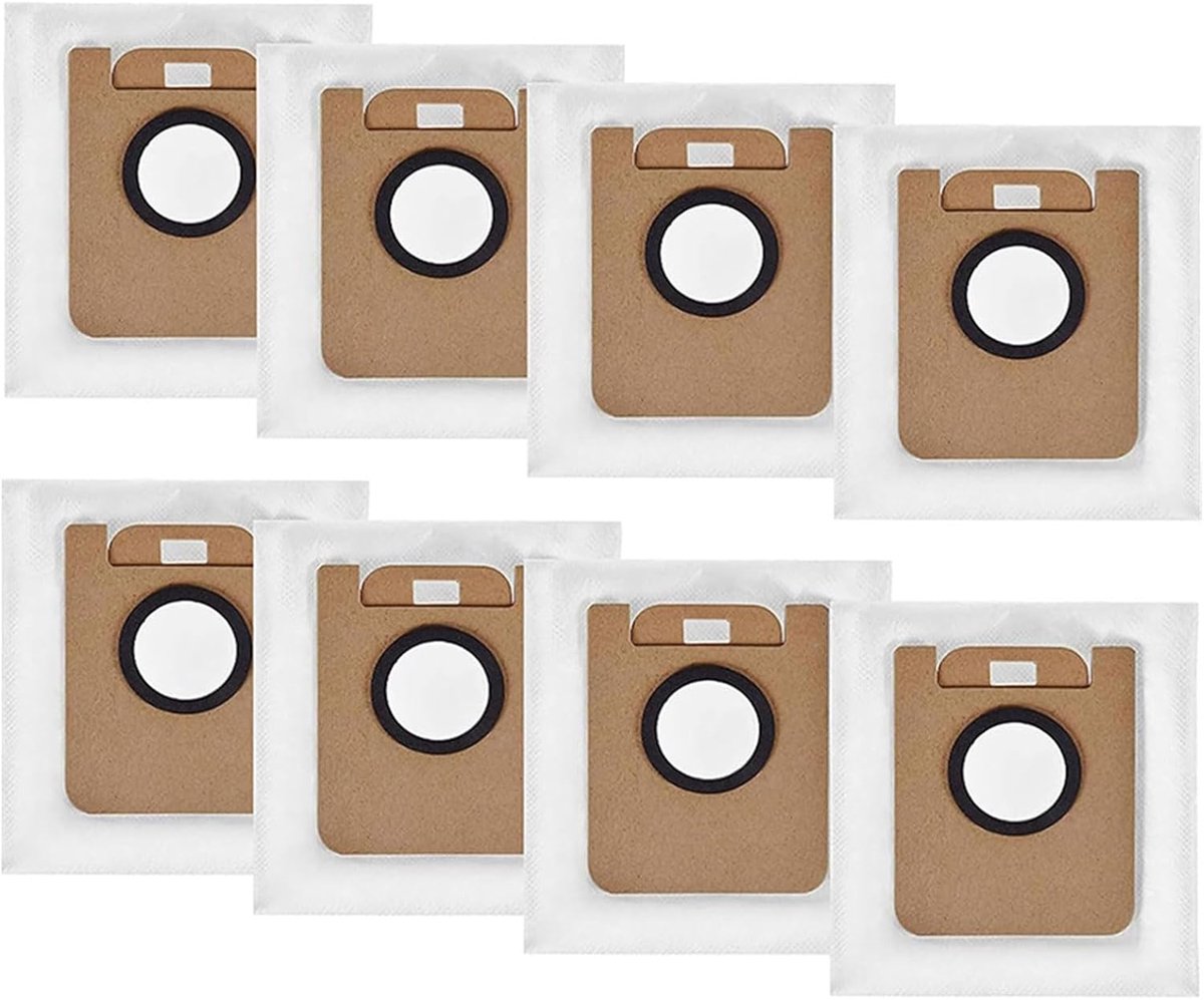 Vacuum cleaner bags - Eco-friendly vacuum cleaner bags - Practical vacuum cleaner bags - 8 reusable vacuum cleaner bags - Replacement parts for robot vacuum cleaners - Image 1