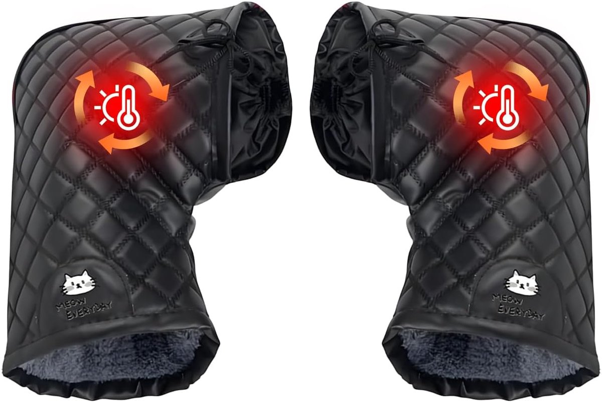Driving Gloves | Waterproof Winter Hand Protectors, Insulating and Windproof Mittens for Women and Men, Ideal for Mountain Biking, Scootering, Sports and Motorcycling. - Image 1