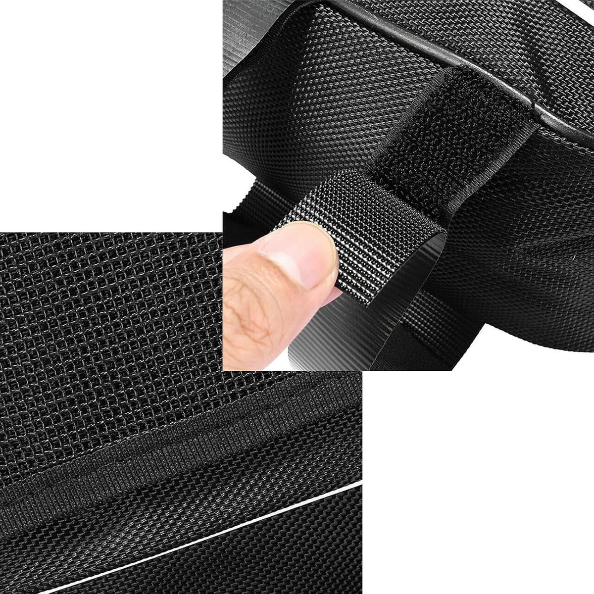 Bicycle bag - Driehoek bag for electric mountain bike battery - Waterproof Oxford cloth box - Large modification - Bicycle box - Bicycle storage tool set (39 x 36 x 22 cm) - Image 2