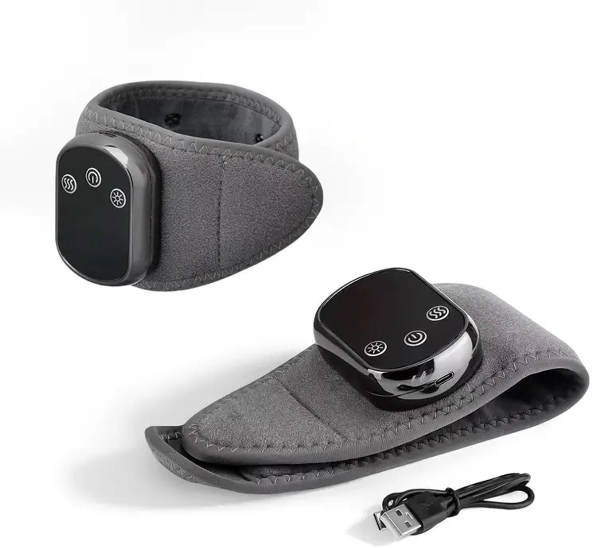 Massage devices - Hand massager - Wrist massager - Vibration massage - Massage and relaxation - USB rechargeable - Image 1