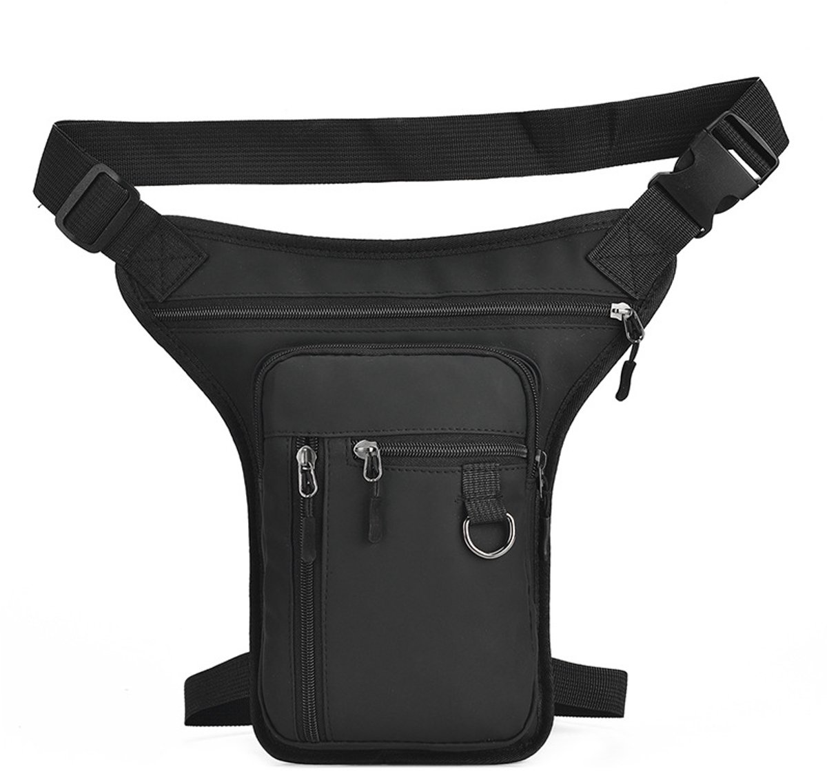 Fanny pack - Men's fanny pack - Women's fanny pack - Waterproof tactical leg bag - Fanny pack - Multifunctional motorcycle bag for men and women - Travel, camping, running, cycling - Image 1