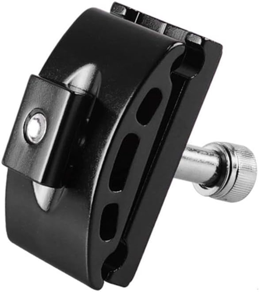 Bicycle seatpost clamp with single pin - Bicycle seat tube clamp, seat tube repair head - Black - Image 1