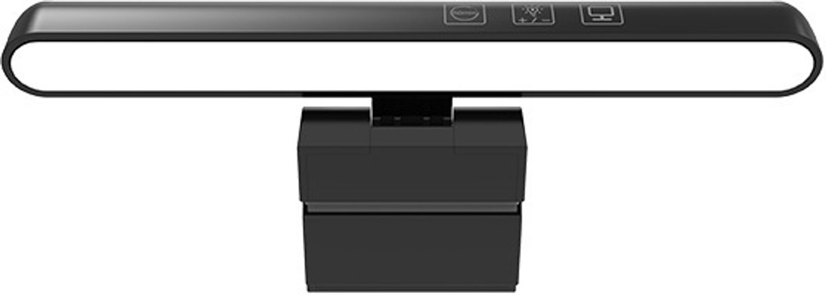 Clip-on desk lamp - LED desk lamp - Clip-on desk lamp - Dimmable - Home office - Reading lamp - Clip-on lamp - Black - Image 1