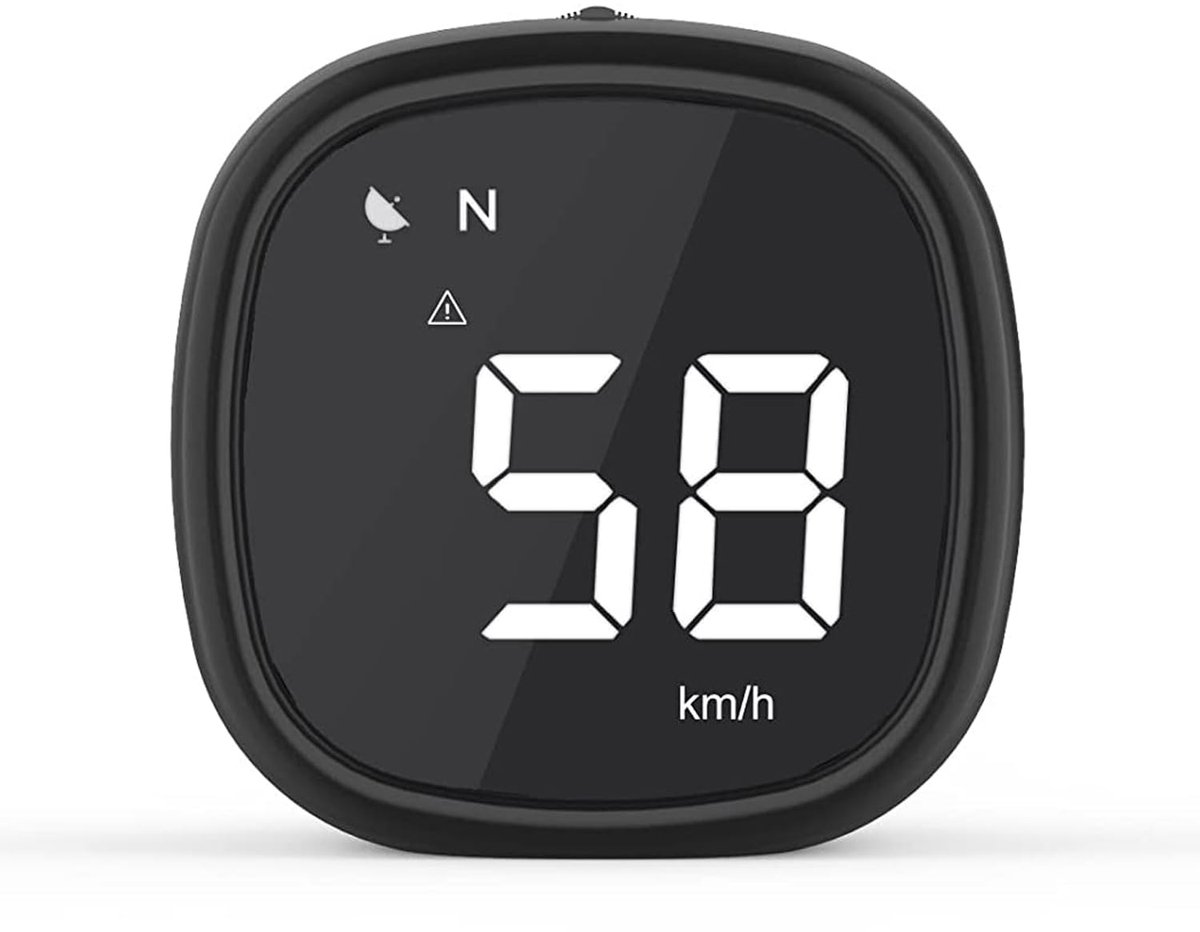 Speedometer - Digital GPS Speedometer - Head-up Display - KMH/MPH - With driver fatigue alert and speed warning - For all vehicles - Image 1