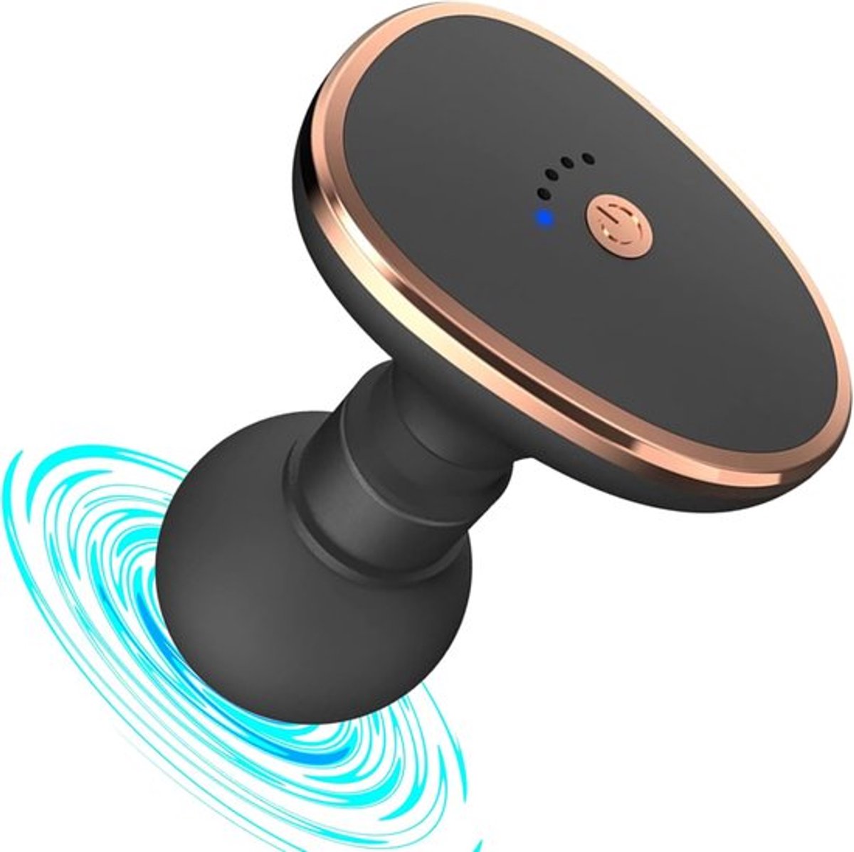 Massage Gun - Oplaadbaar via USB - Fitness - Sport En Relax Massage - Krachtig En Draadloos - Geschikt Voor Spierherstel En Verlichting Van Rugpijn - Zwart - Image 1