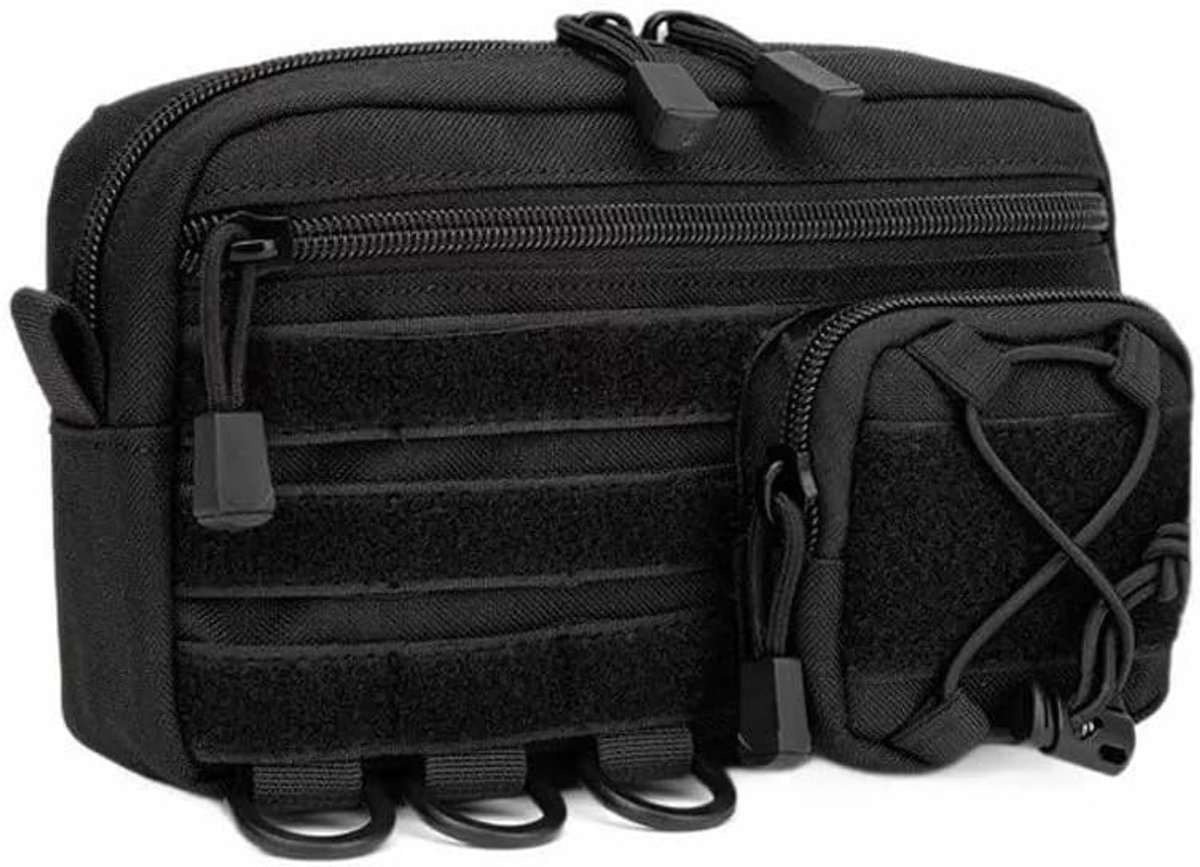 Bike bag - Fanny pack - Organizer - Pouch - Ultralight storage box - Waterproof Oxford Ripstop - Perfect for hiking, cycling, and survival gear - Image 1