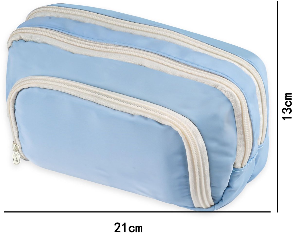 Pencil Case - Pencil Case - Adults - Boys and Girls - School Pencil Case - Blue - Image 2
