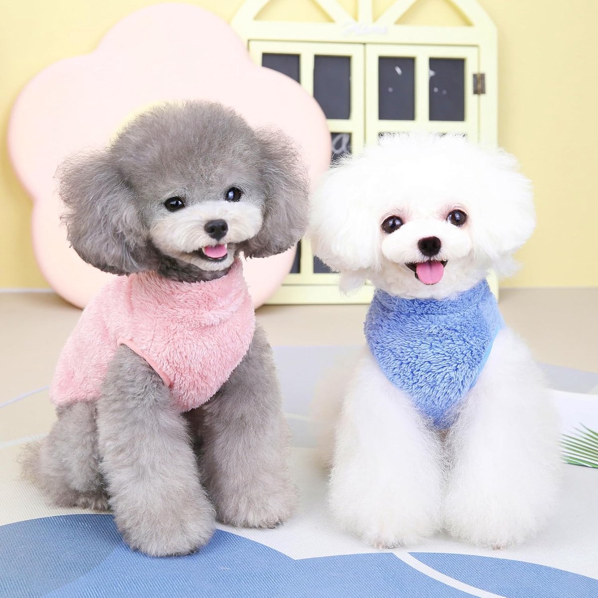 Dog Coat - Dog Sweater - Pet Clothes - Winter Fleece Dog Sweater - Puppy Dogs and Cats - Puppies and Chihuahuas - Warm Autumn and Winter Clothes - Perfect for Christmas Decorations - Christmas XL - Image 2