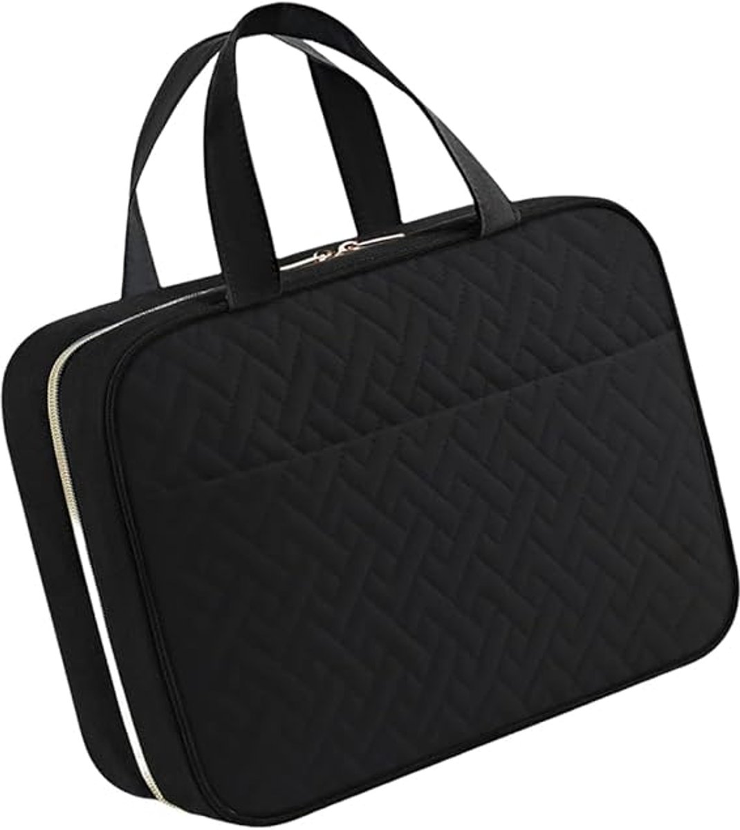 Men's Toiletry Bag - Women's Toiletry Bag - Hanging Toiletry Bag - Practical Travel Toiletry Bag - For Storing Essential Toiletries - Black - Image 1