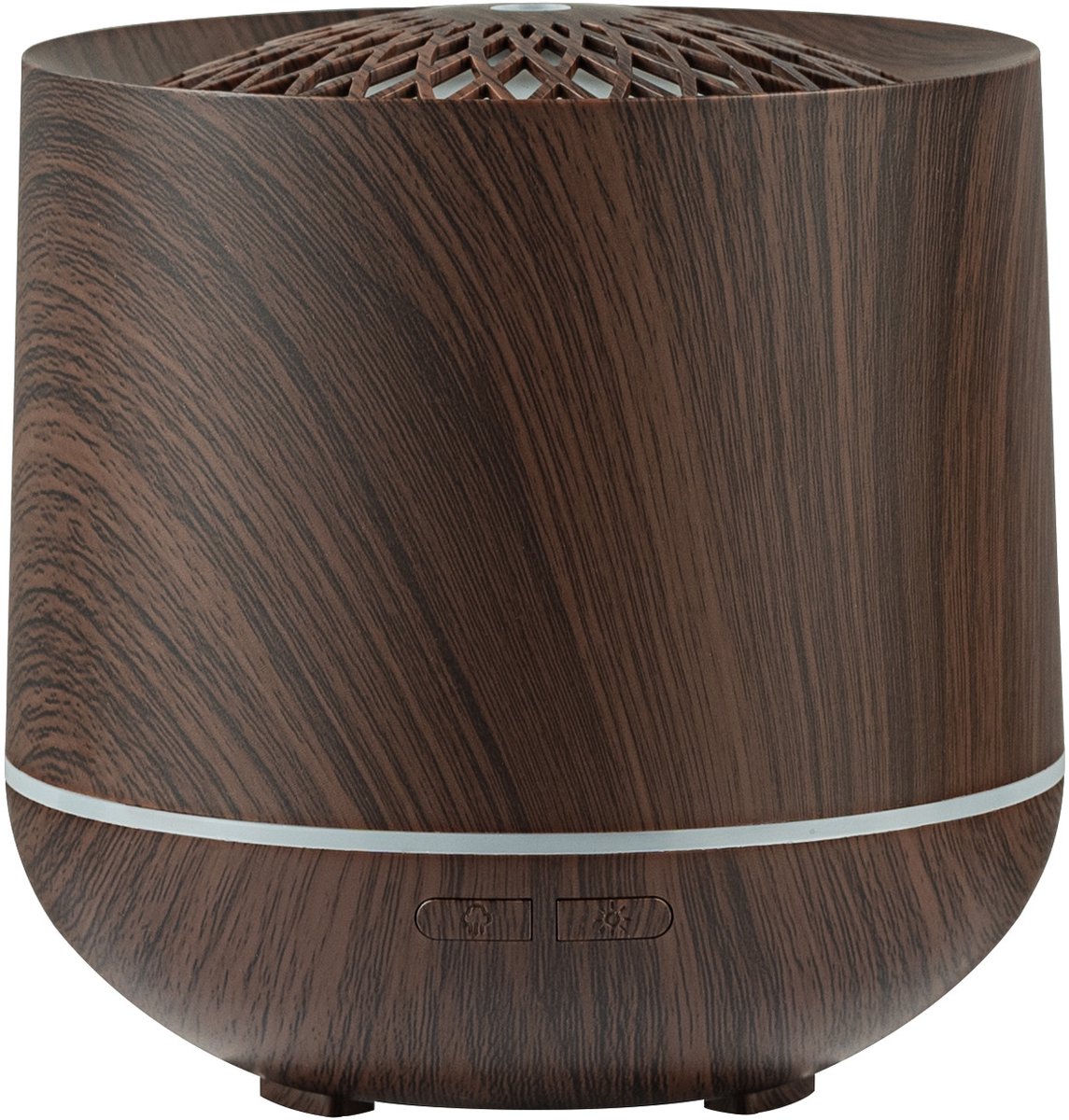Humidifiers - Aromatherapy Humidifier - 300ml Diffuser - Air Humidifier - Room Humidifier - 7-Color LED - Light and Automatic Shut-Off - Essential Oil Diffuser for Home and Office (Dark) - Image 1