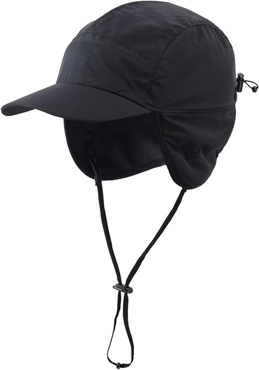 Hat - Men's Hat - Winter Beanie - Baseball Cap - Waterproof - Warm - Soft Lining - With Ear Flaps - Ideal for Outdoors - Christmas Gift - Image 1