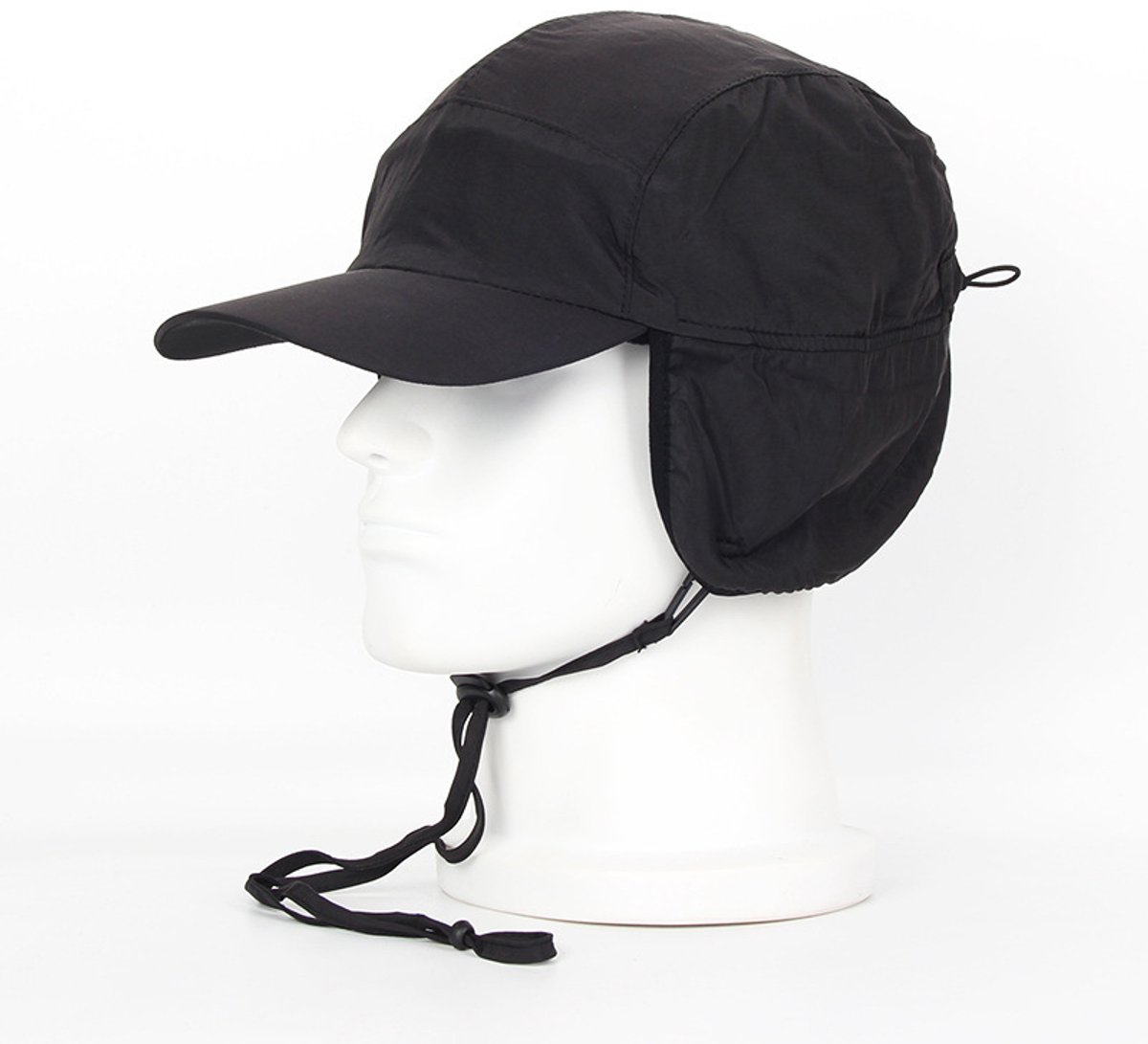 Hat - Men's Hat - Winter Beanie - Baseball Cap - Waterproof - Warm - Soft Lining - With Ear Flaps - Ideal for Outdoors - Christmas Gift - Image 2