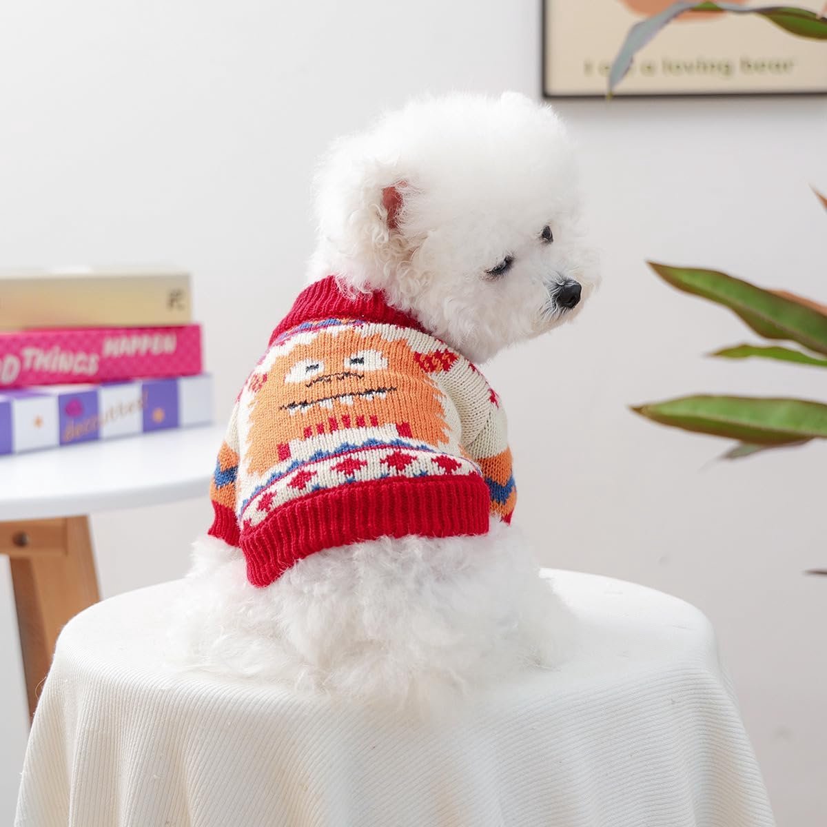 Dog Coat - Dog Sweater - Sweater for Small Dogs - Dog Sweater - Winter Knitted Sweater - Warm and Lightweight Cat Sweater - Perfect for Chihuahuas - Holidays - Christmas Decorations - Christmas - Size XL - Image 4