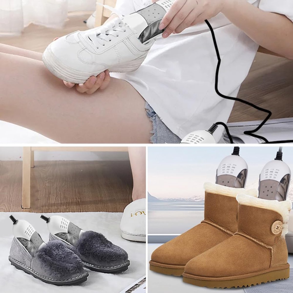 Shoe dryer - Women's shoe dryer - Electric shoe dryer - Shoe and boot warmer - Shoe and boot warmer - Portable shoe dryer - for drying and eliminating odors - Image 3
