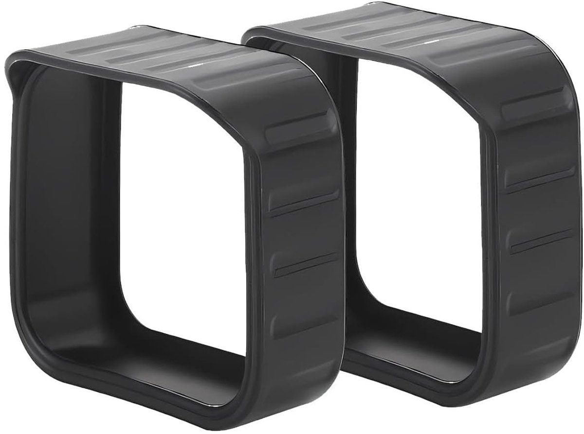 Protective Camera Covers - Pack of 2 Silicone Protectors - Flexible and Lightweight - Scratch Resistant - Made of Silicone - For Security Cameras with Flash - Image 1