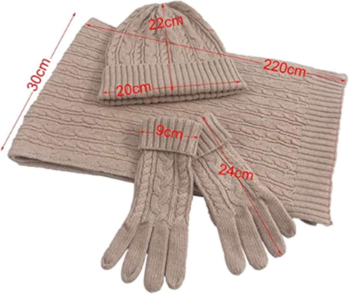 Women's Winter Hat and Scarf - Ski Hat - Gloves - Warm Winter Hat - Snowboard, Skate, Riding - Windproof and Warm - Soft and Comfortable - Warm Fleece Lining - Neck Warmer - Image 4