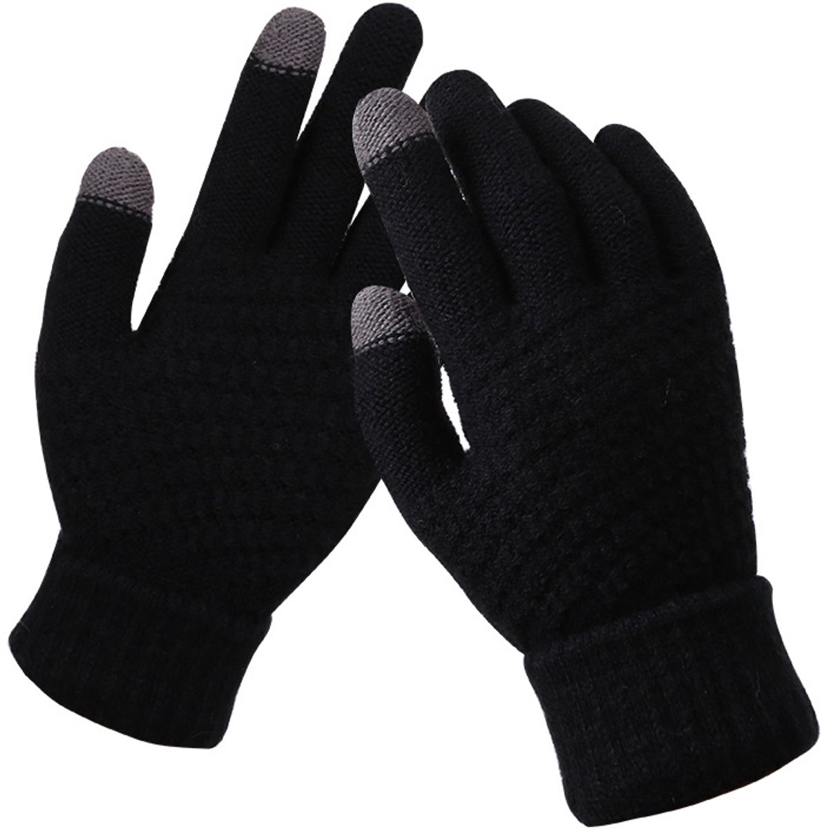 Gloves - Winter Gloves - Outdoor Gloves - Men's Winter Gloves - Warm Winter Gloves for Touchscreen Use - Super Soft and Non-Slip - For Sports, Cycling, Motorcycling - Men's and Women's - Image 1