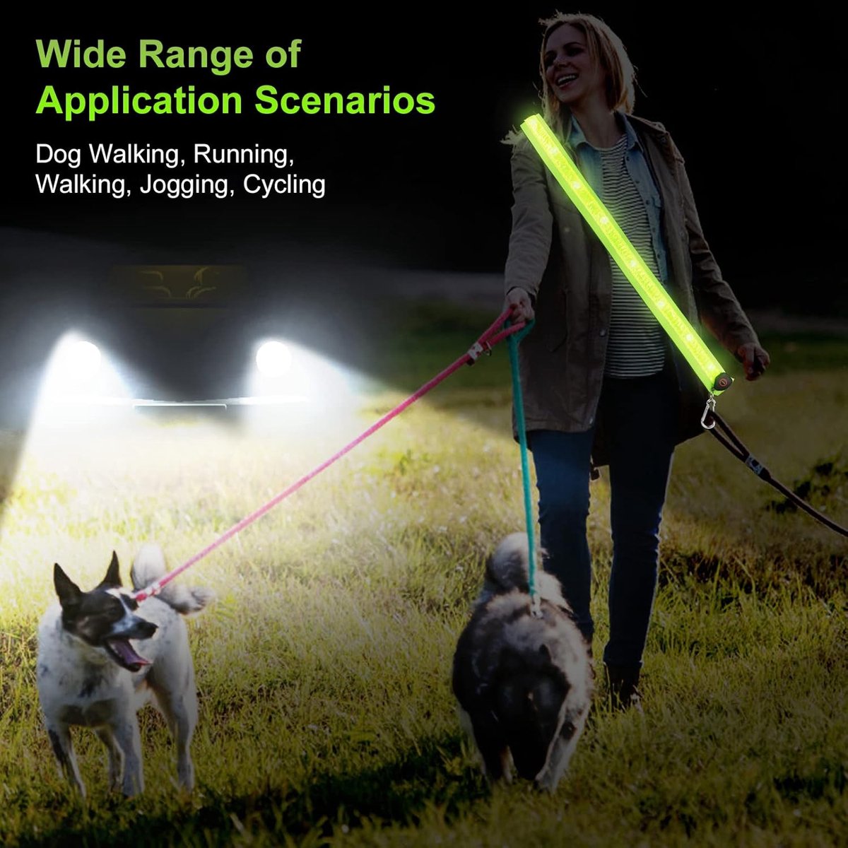 Running light - Chest light - Sports running light - Chest walking light - USB rechargeable - Running vest - Image 4