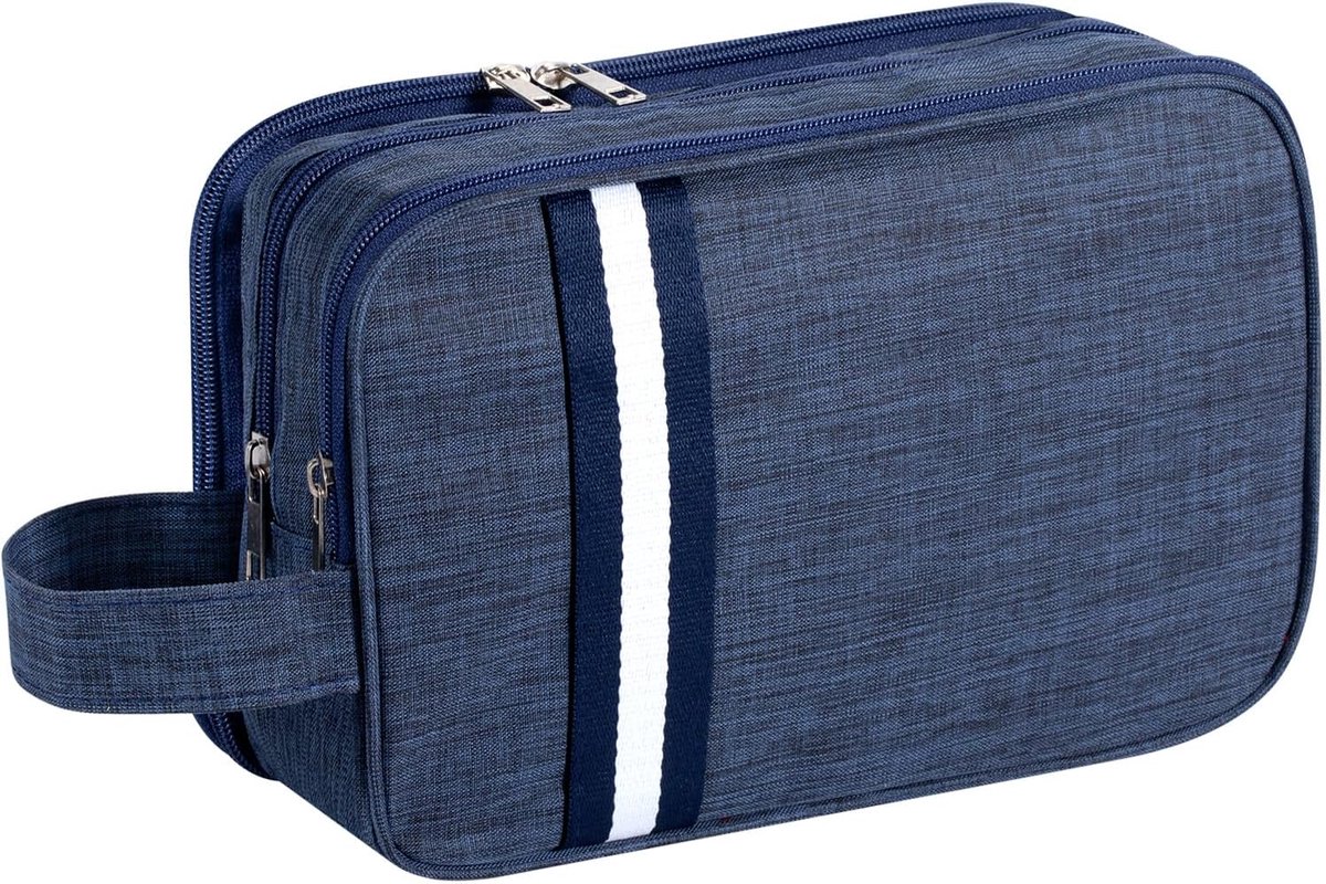 Toiletry bags for men - Toiletry bags for women - Toiletry bags - Travel accessories - Makeup bags - Cosmetic bags - Storage bags - Blauw - Image 1