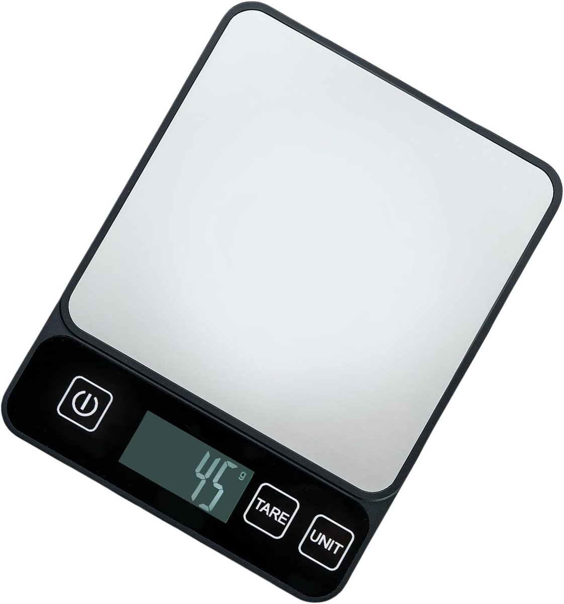 Precision scale - Digital kitchen scale - Barista scale - Professional food scale with a 10 kg weighing capacity - For home baking - Easy to read - Image 1
