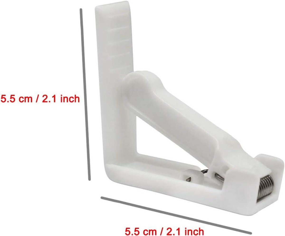 Tablecloth clips - For outdoor use, garden, picnics, weddings, parties, buffets and restaurants - Wit. - Image 3
