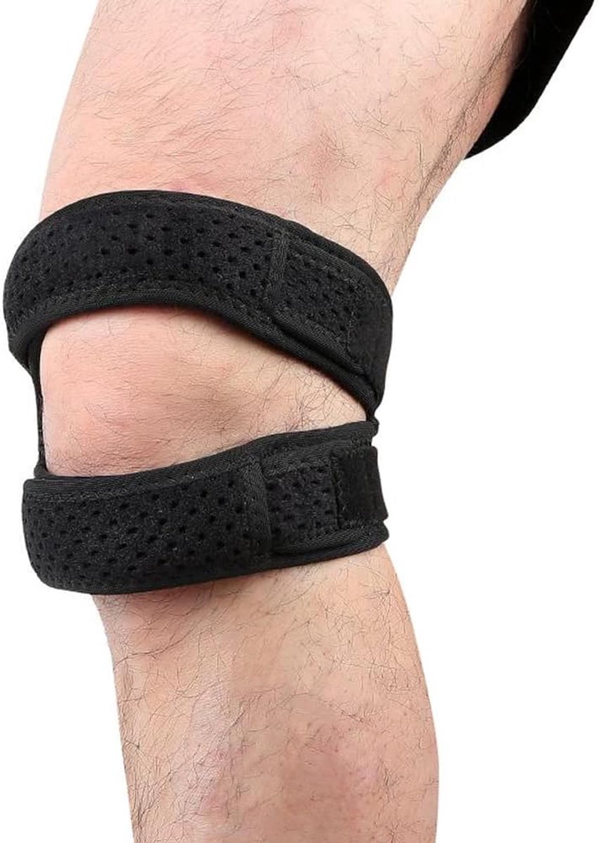 Patella Compression Knee Brace - Non-Slip Knee Pain Relief - Sports Support Patella Stabilizer - Image 1