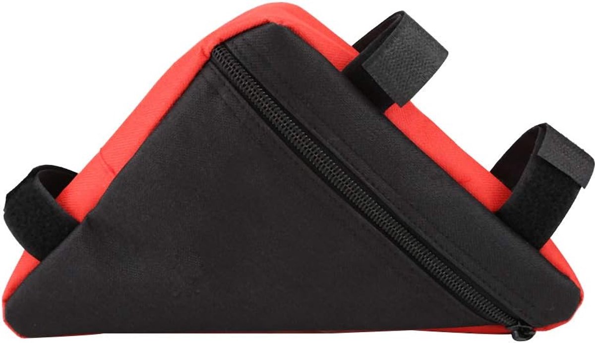Bicycle panniers - Bicycle frame bags - Oxford outdoor saddle bag with zippered pocket and quick-release fastener - Bicycle accessories - Tool bag with triangular top tube - Image 1