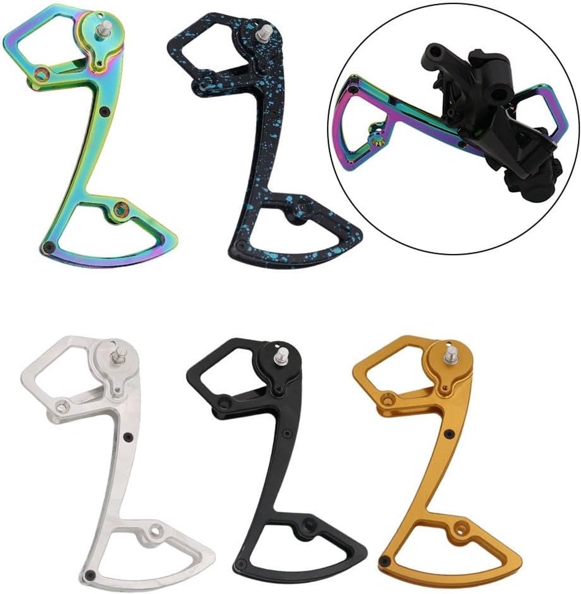 Bicycle shifters - High-performance shifters - Bicycle accessories - For mountain bikes - Black - Image 2