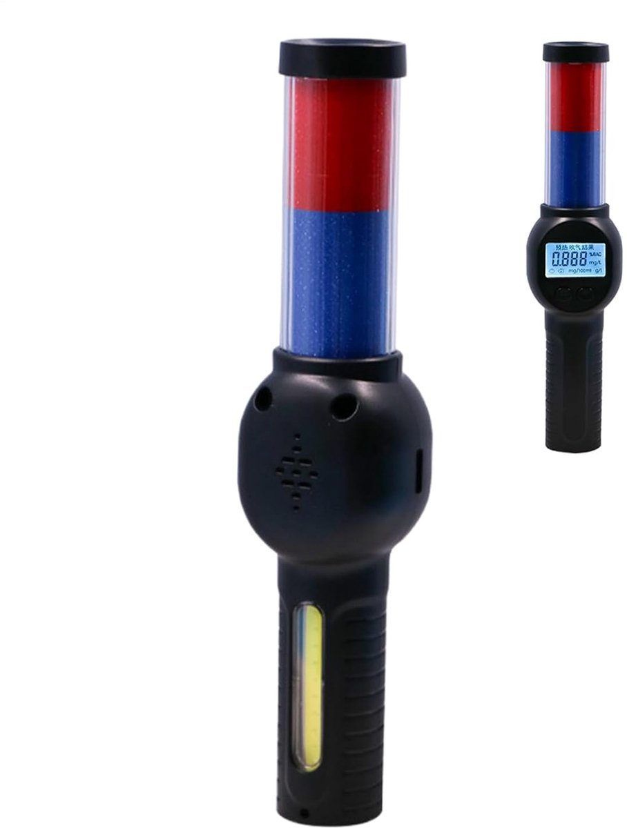 Digital Alcohol Meter - Breathalyzer with English Voice Announcement - Portable Breathalyzer - Contactless Breathalyzer - Safe and Hygienic - Suitable for Drivers - Safe Driving for Men, Women, and Families - Image 1