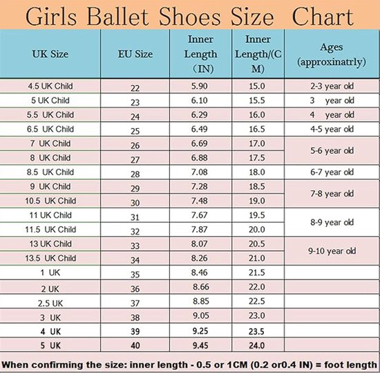 Women's Ballet Shoes – Ballet Shoes for Girls – Beige – Soft PU Leather Dance Shoes with Non-Slip Sole – Suitable for Ballet, Yoga & Home Use – For 13 UK Child - Image 7