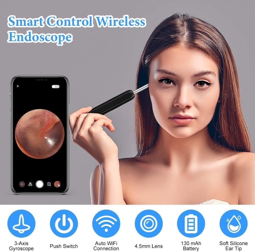 Wireless Smart Ear Cleaner with Camera for Safe Ear Inspection - Image 2