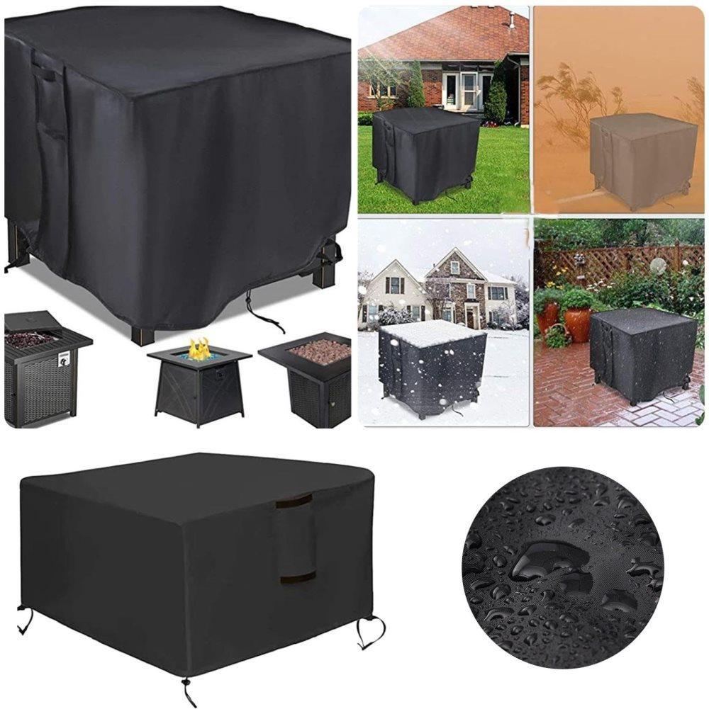 Waterproof 420D Oxford Outdoor Furniture Cover UV Dust Protection for Tables Chairs and Grill, 76 cm x 76 cm x 63 cm - Image 7