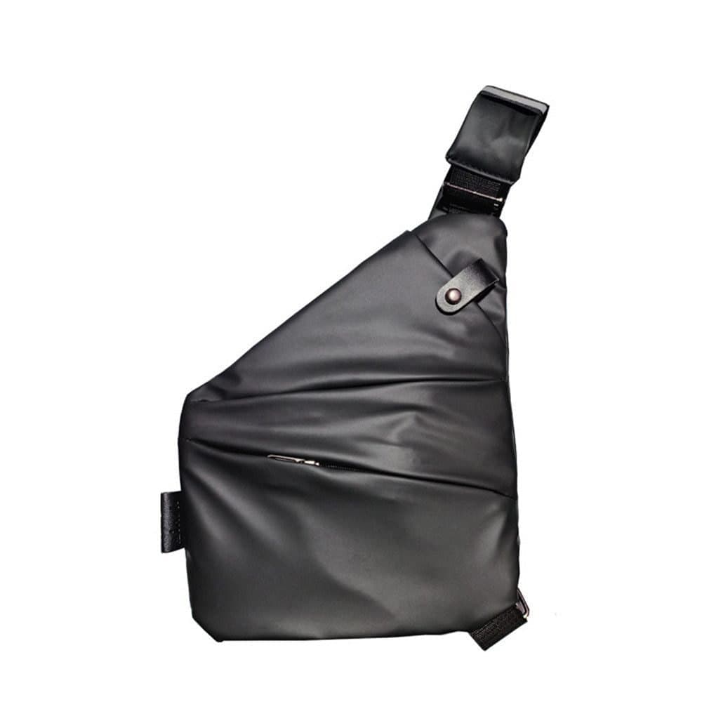 Waterproof Anti-Theft Shoulder Bag with Multiple Compartments, Unisex for Sports Travel, Blue - Image 2