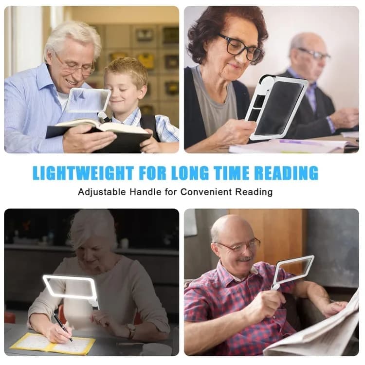 5X Magnifying Glass with 48 LED Lights, 3 Modes for Reading - Image 5