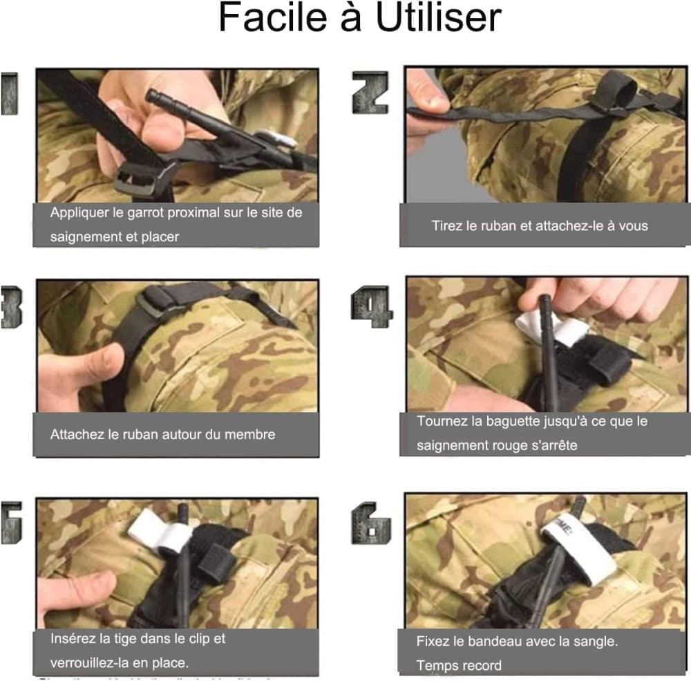 Emergency Tourniquet Kit for Bleeding Control, Hunting and Hiking - Image 7