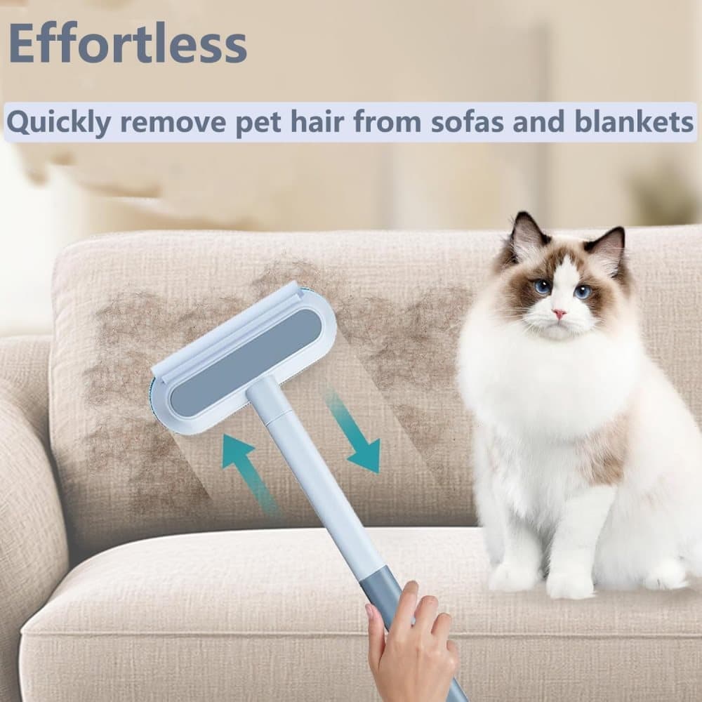 Pet Fur Remover 4-in-1, Multifunctional Brush for Dogs, Compatible with Furniture Car Sofa Clothes - Image 7