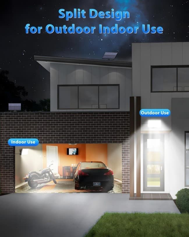 172 LED Solar Light Outdoor with Motion Sensor, IP65 Waterproof, 3 Modes for Garden and Driveway - Image 3