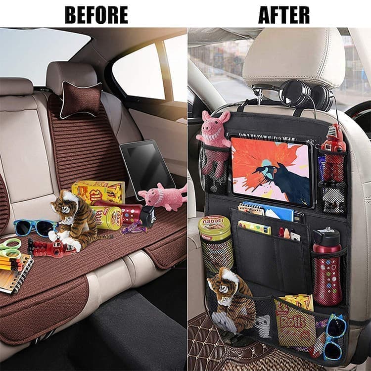 2-Pack Universal Car Back Seat Tablet Holder, 41×61cm, Compatible with All Brands - Image 5