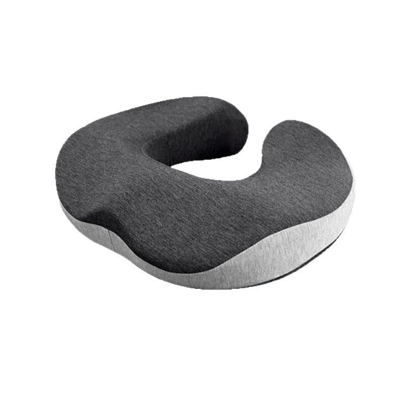 Ergonomic Memory Foam Orthopedic Seat Cushion for Coccyx Pain Relief, U-Shaped, for Office and Home - Image 1