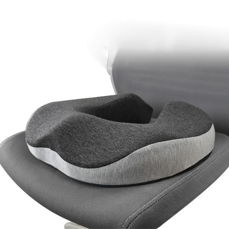 Ergonomic Memory Foam Orthopedic Seat Cushion for Coccyx Pain Relief, U-Shaped, for Office and Home - Image 5