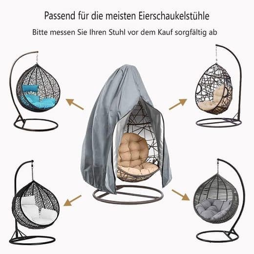 200X230CM Swing Cover Protective Case, Gray - Image 2